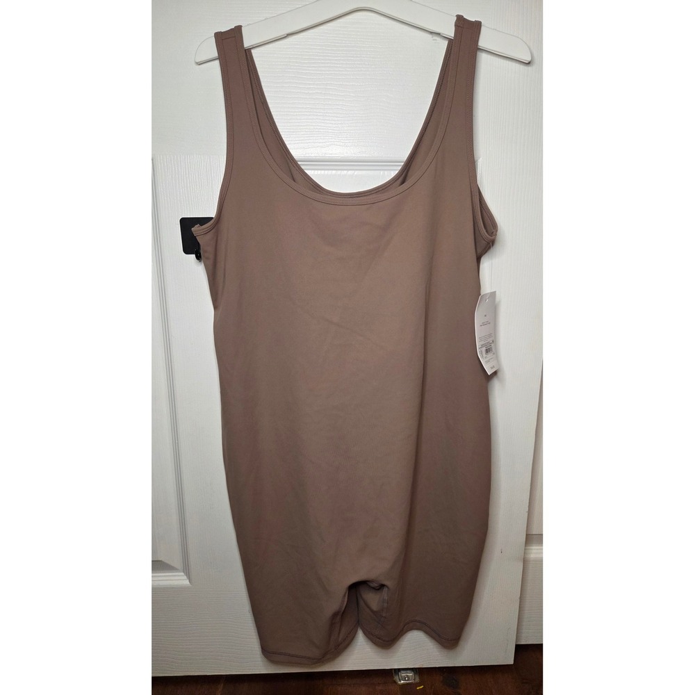 Isabel by Ingrid & Isabel Maternity Short Unitard Taupe Brown Size M NWT